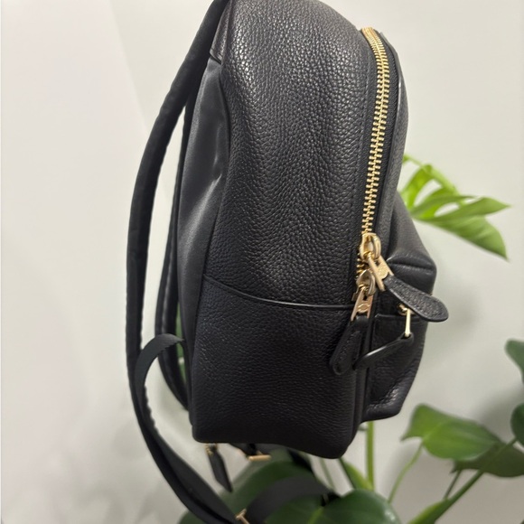 Coach Charlie Black Pebble Leather‎ Small Backpack - Picture 2 of 12